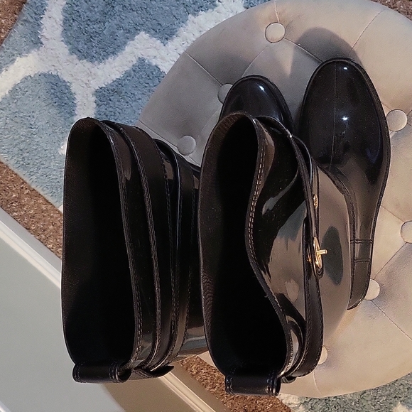 Coach Rain Boots (Like New) - Picture 3 of 7